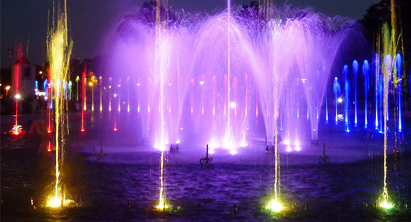 山西凌湖音乐喷泉